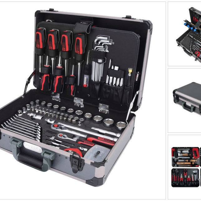 KS TOOLS 1/4"+1/2" Universal-Werkzeug-Satz, 149-tlg ( 911.0649 ) - Toolbrothers