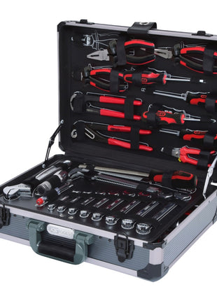 KS Tools Werkzeug Set 1/4" 1/2" 127 tlg. ( 917.0727 ) Schraubendreher / Hammer / Zange / Wasserwaage / Säge / Ringmaulschlüssel - Toolbrothers