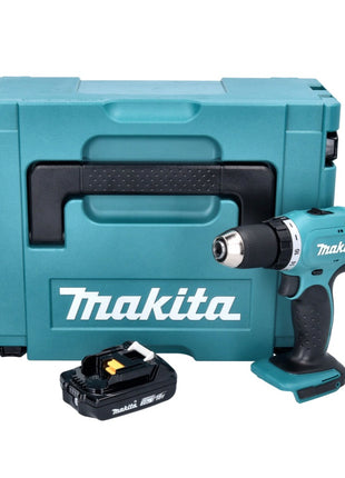 Makita DDF 453 A1J Akumulatorowa wiertarko-wkrętarka 18 V 42 Nm + 1x akumulator 2,0 Ah + Makpac - bez ładowarki