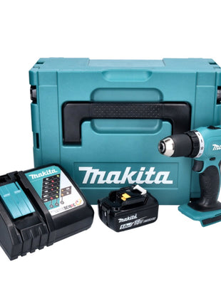 Makita DDF 453 RT1J Akku Bohrschrauber 18 V 42 Nm + 1x Akku 5,0 Ah + Ladegerät + Makpac - Toolbrothers