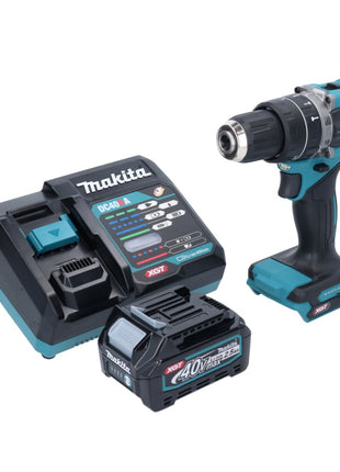 Makita HP 002 GD101 taladro percutor inalámbrico 40 V 64 Nm sin escobillas + 1x batería 2,5 Ah + cargador