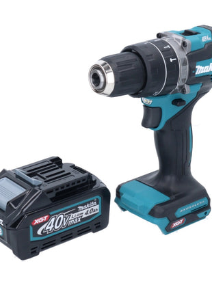 Taladro percutor inalámbrico Makita HP 002 GM1 40 V 64 Nm sin escobillas + 1x batería 4,0 Ah - sin cargador