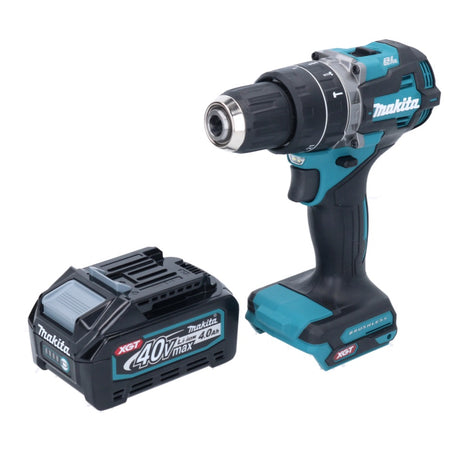 Makita HP 002 GM1 Akku Schlagbohrschrauber 40 V 64 Nm Brushless + 1x Akku 4,0 Ah - ohne Ladegerät