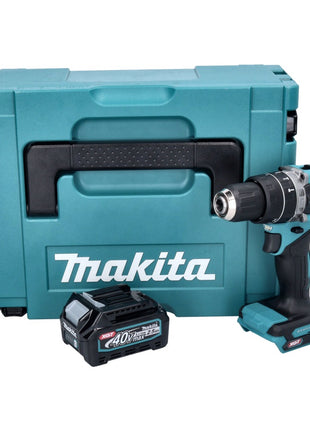 Makita HP 002 GD101 taladro percutor inalámbrico 40 V 64 Nm sin escobillas + 1x batería 2,5 Ah + Makpac - sin cargador