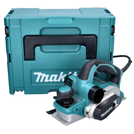 Makita KP 0810 CJ Falzhobel 1050 Watt 4 mm Hobeltiefe / 82 mm Hobelbreite + Makpac - Toolbrothers