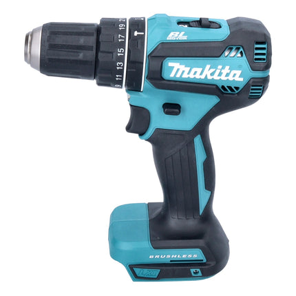 Taladro percutor inalámbrico Makita DHP 485 STX5 18 V 50 Nm sin escobillas + 1x batería 5,0 Ah + cargador + set de accesorios 101 piezas + estuche