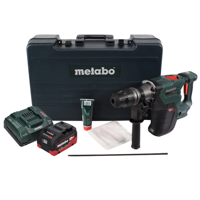 Metabo KHA 18 LTX BL 40 martillo combinado a batería 18 V 8,6 J escobillas SDS max + 1x batería 5,5 Ah + cargador + maletín