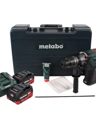 Metabo KHA 18 LTX BL 40 Akku Kombi Hammer 18 V 8,6 J SDS max Brushless + 2x Akku 5,5 Ah + Ladegerät + Koffer