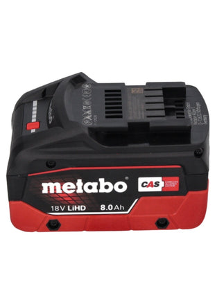 Metabo KHA 18 LTX BL 40 martillo combinado a batería 18 V 8,6 J SDS max sin escobillas + 1x batería 8,0 Ah + maletín - sin cargador