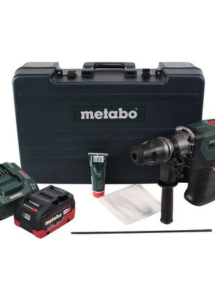 Metabo KHA 18 LTX BL 40 martillo combinado a batería 18 V 8,6 J SDS max sin escobillas + 1x batería 8,0 Ah + cargador + maletín