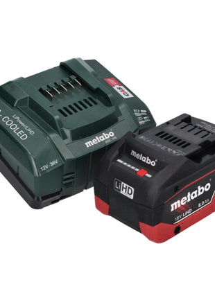 Metabo KHA 18 LTX BL 40 Akku Kombi Hammer 18 V 8,6 J SDS max Brushless + 1x Akku 8,0 Ah + Ladegerät + Koffer