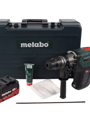 Metabo KHA 18 LTX BL 40 martillo combinado a batería 18 V 8,6 J SDS max sin escobillas + 1x batería 10,0 Ah + maletín - sin cargador