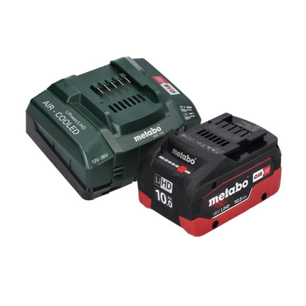 Metabo KHA 18 LTX BL 40 martillo combinado a batería 18 V 8,6 J SDS max sin escobillas + 1x batería 10,0 Ah + cargador + maletín