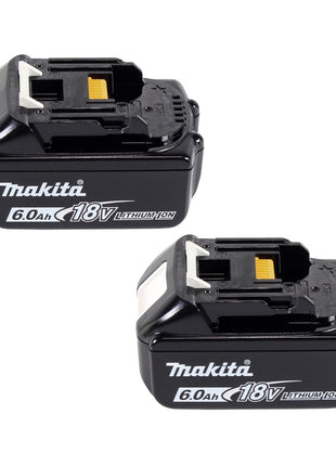 Zestaw Makita Power Source Kit 18 V ( 198116-4 ) z 2x BL 1860 B + ładowarka DC 18 RC + Makpac