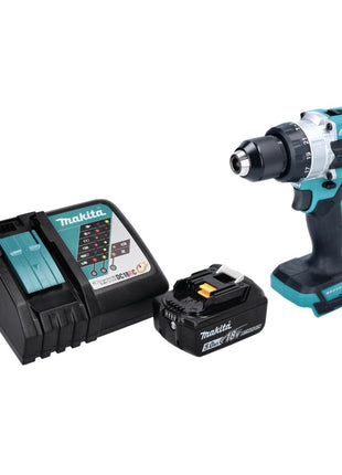 Makita DHP 486 RT1 akumulatorowa wiertarko-wkrętarka udarowa 18 V 130 Nm bezszczotkowa + 1x akumulator 5,0 Ah + ładowarka