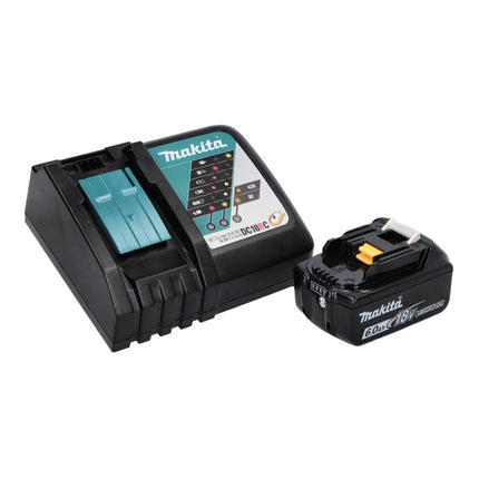 Taladro de percusión sin cable Makita DHP 486 RG1J 18 V 130 Nm sin escobillas + 1x batería recargable 6,0 Ah + cargador + Makpac