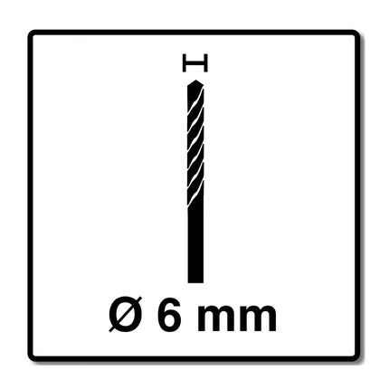 Alpen Profi Multicut PM Hartmetall Mehrzweckbohrer 6,0 x 100 mm - Toolbrothers