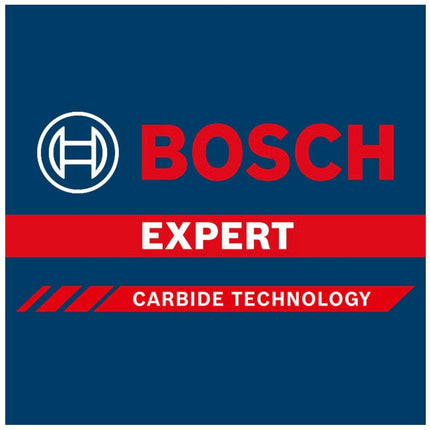 Bosch EXPERT Juego básico de sierra perforadora para materiales resistentes, carburo de 40 x 60 mm (2608900425) universal + adaptador de cambio de corriente (2608900526)