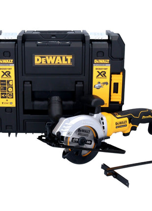 Sierra circular inalámbrica DeWalt DCS 571 NT 18 V 115 mm sin escobillas + TSTAK - sin batería, sin cargador