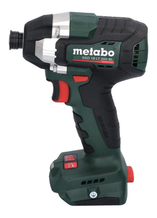 Metabo SSD 18 LT 200 BL Atornillador de impacto inalámbrico 18 V 200 Nm 1/4" sin escobillas + 1x batería 4,0 Ah + metaBOX - sin cargador