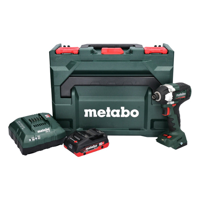 Metabo SSD 18 LT 200 BL Atornillador de impacto inalámbrico 18 V 200 Nm 1/4" sin escobillas + 1x batería 4,0 Ah + cargador + metaBOX