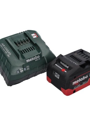 Metabo SSD 18 LT 200 BL Atornillador de impacto a batería 18 V 200 Nm 1/4" sin escobillas + 1x batería 8,0 Ah + cargador + metaBOX