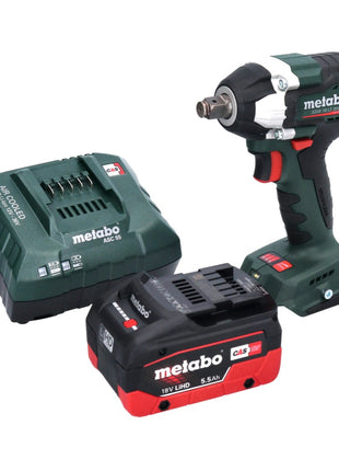 Metabo SSW 18 LT 300 BL Atornillador de impacto a batería 18 V 300 Nm 1/2" sin escobillas + 1x batería 5,5 Ah + cargador