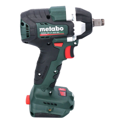 Metabo SSW 18 LT 300 BL Atornillador de impacto a batería 18 V 300 Nm 1/2" sin escobillas + 1x batería 8,0 Ah - sin cargador
