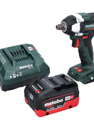 Metabo SSW 18 LT 300 BL Atornillador de impacto a batería 18 V 300 Nm 1/2" sin escobillas + 1x batería 8,0 Ah + cargador