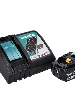 Aspirador a batería Makita DCL 501 RM1 18 V sin escobillas + 1x batería 4,0 Ah + cargador + accesorios