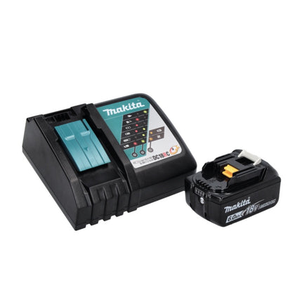 Aspirador a batería Makita DCL 501 RG1 18 V sin escobillas + 1x batería 6,0 Ah + cargador + accesorios