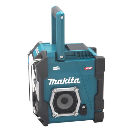 Makita MR 003 GZ Radio de trabajo sin cable 12 V - 40 V DAB DAB+ FM 3,5 mm AUX USB IP64 - sin batería, sin cargador