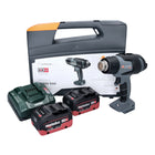 Steinel mobile heat MH 5 Akku Heißluftgebläse 18 V 50 - 500 °C CAS + 2x Akku 5,5 Ah + Ladegerät + Koffer