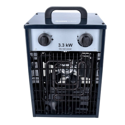 Calentador eléctrico HausHalt IFH01-33 3,3 kW 3 niveles de potencia 33 m² (51331370) para talleres, sótanos, obras, etc. incluida protección contra sobrecalentamiento