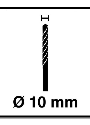 Broca multiusos de carburo Alpen Profi Multicut PM 10,0 x 200 mm