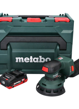 Metabo SXA 18 LTX 125 BL akumulatorowa szlifierka oscylacyjna bezszczotkowa 18 V 125 mm + 1x akumulator 4,0 Ah + metaBOX - bez ładowarki