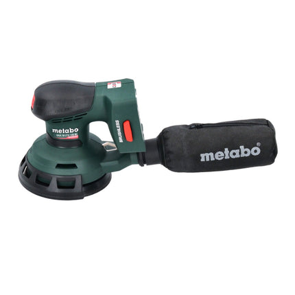 Metabo SXA 18 LTX 125 BL Ponceuse excentrique sans fil 18 V 125 mm Brushless + 1x batterie 8,0 Ah + chargeur + metaBOX
