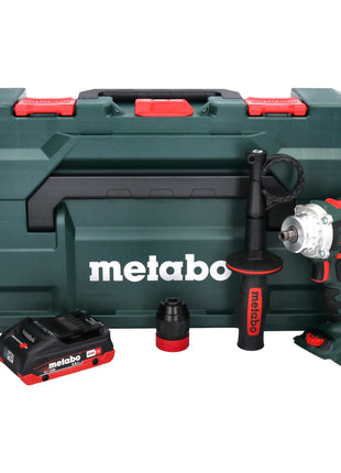 Metabo BS 18 LTX BL Q I Akumulatorowa wiertarko-wkrętarka 18 V 130 Nm bezszczotkowa + 1x akumulator 4,0 Ah + metaBOX - bez ładowarki