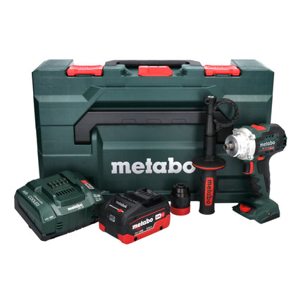 Metabo BS 18 LTX BL Q I Taladro atornillador a batería 18 V 130 Nm sin escobillas + 1x batería recargable 5,5 Ah + cargador + metaBOX
