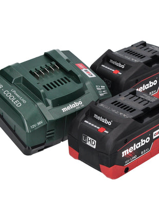 Metabo BS 18 LTX BL QI taladro atornillador a batería 18 V 130 Nm sin escobillas + 2x batería 8,0 Ah + cargador + metaBOX