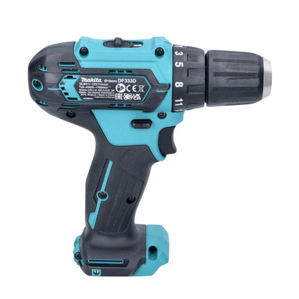 Makita DF 333 DZK Cordless Drill Driver 30Nm 12V max + Case - without battery, without charger
