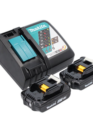 Aspirador de batería Makita DCL 280 FRA 18 V sin escobillas + 2x baterías 2,0 Ah + cargador