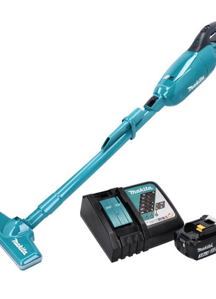 Aspirador a batería Makita DCL 280 FRF1 18 V sin escobillas + 1x batería 3,0 Ah + cargador