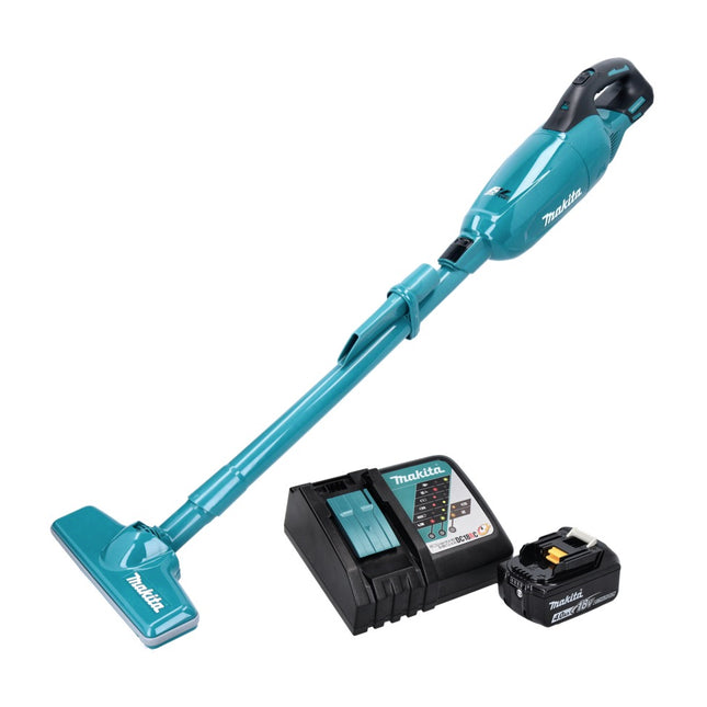Makita DCL 280 FRM1 cordless hoover 18 V brushless + 1x battery 4.0 Ah + charger