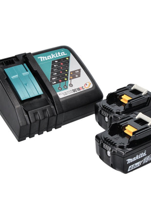 Aspirador de batería Makita DCL 280 FRM 18 V sin escobillas + 2x baterías 4,0 Ah + cargador