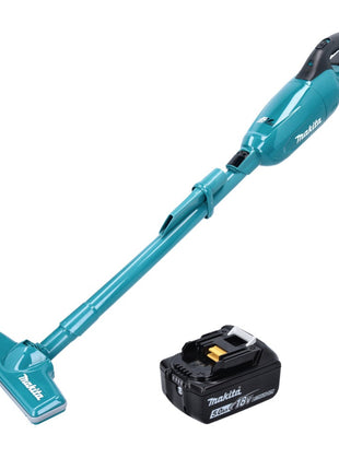 Makita DCL 280 FT1 Aspirateur sans fil 18 V, Brushless + 1x Batterie 5,0 Ah - sans chargeur