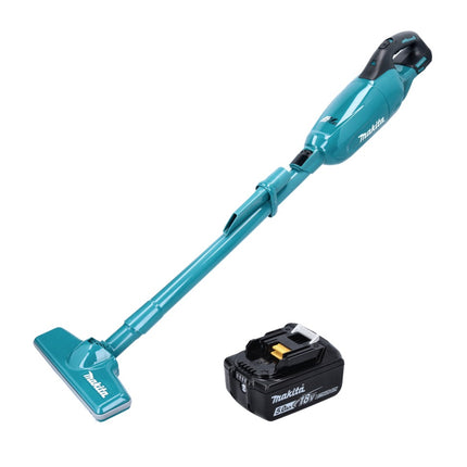 Aspiradora sin cable Makita DCL 280 FT1 18 V sin escobillas + 1x batería 5,0 Ah - sin cargador