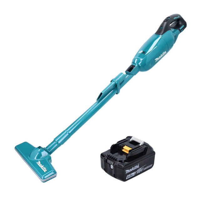 Makita DCL 280 FG1 cordless hoover 18 V brushless + 1x rechargeable battery 6.0 Ah - without charger