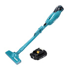 Aspirador de batería Makita DCL 281 FA1 18 V sin escobillas + 1x batería 2,0 Ah - sin cargador