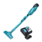 Aspiradora sin cable Makita DCL 281 FRA1 18 V sin escobillas + 1x batería recargable 2,0 Ah + cargador